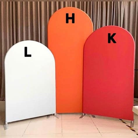 arched collapsible metal frame stand + fabric backdrop|Arched Backdrop, White Arch Backdrop, Arch Backdrop Stand.